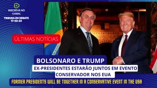 URGENTE BOLSONARO VAI ENCONTRAR TRUMP NOS EUA