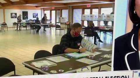 Masked Man Gets Caught on Live TV Doing Shady Business With Ballots