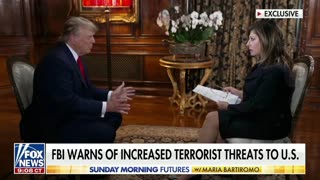 Trump believe we're going to have a terrorist attack. 100%."