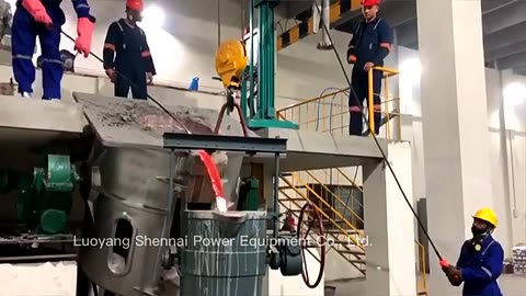 100kg-20ton Crucible Melting To Melt Aluminum Foundry Oven