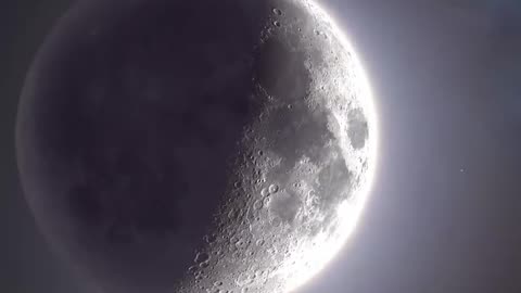 150 megapixels of the first quarter moon 🌓🔭