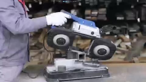 portable metal band saw machine