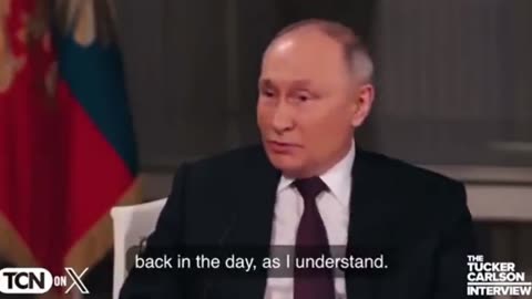 Putin Exposes Tucker Carlson Wanting To Join The CIA