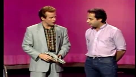Phil Hartman auditioning for his debut on 'Saturday Night Live'