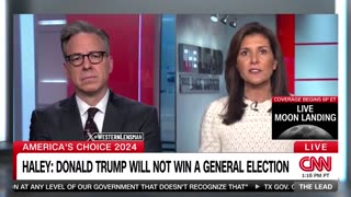 Nikki Haley says Trump won’t win General - It will either be Her or Kamala