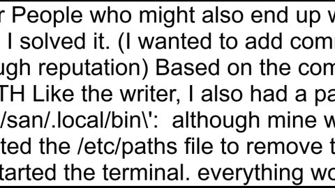 eval10 unmatched conda active error on iTerm Mac M1 Big Sur