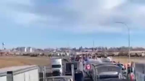 I TRUCKERS SIGILLANO I CONFINI CON IL CANADA..La battaglia è solo iniziata!!