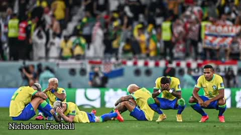 Neymar Jr In Tears As Brazil Get Knocked Out Of World Cup Croatia vs Brazil