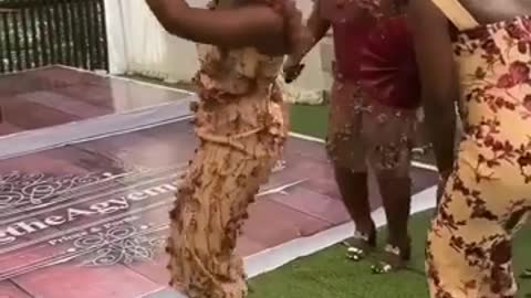 Strange dance at a friend's wedding