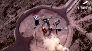 Shatner launches into space on Blue Origin spacecraft