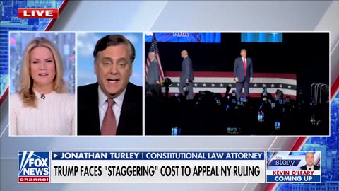'Fire Sale': Turley Reveals How New York Ruling Could Cost Trump Even If He Wins