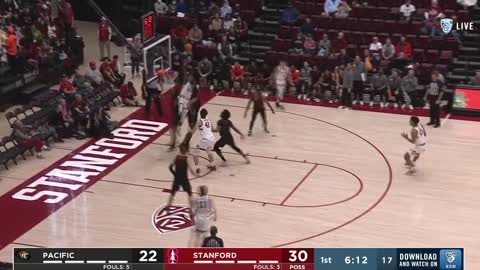 Stanford vs. Pacific | Game Highlights | Men's College Basketball | 2022-23 Season