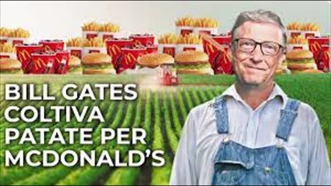 Bill Gates with Mc Donald's