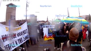 RBC Fossil Fools Protest at annual AGM (Caught the last few minutes, disappointingly)