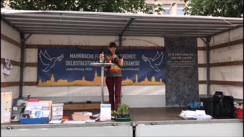 KLEINE ANDACHT, KATRIN - BAUTZEN, Holzmarkt, 03 06 2024, 174. MAHNWACHE 🕊