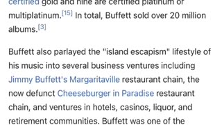 Who was Jimmy Buffett?