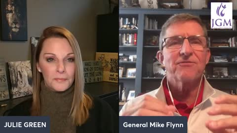 11.19.22 GENERAL FLYNN AND JULIE GREEN. GOD IS IN CONTROL