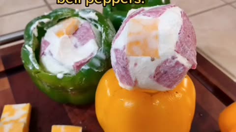 BBQ Stuffed Bell Peppers!