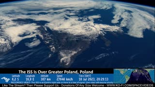 LIVE: NASA Live Stream - Earth Seen From Space / Seen From The ISS