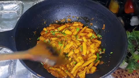 Achari Arvi Masala | Arbi Recipe Punjabi Style | Vegetarian Meals