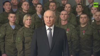 2023-01-01 Putin delivers New Year 2023 speech
