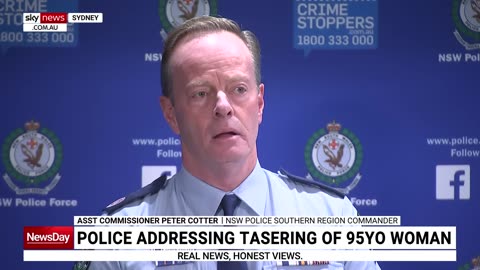 NSW police in Australia taser 95yo old women in "self defence"