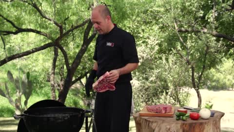 Asando con Weber: T-Bone al Carbón