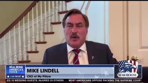 Mike Lindell: "[Trump's] got the whole world stage and I really think it needs to be used for an opportunity to get both the message that this is a hoax, and the great things going forward."