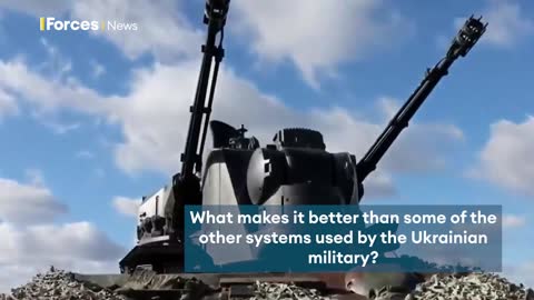 Ukraine - The German-made anti-aircraft gun taking down Russian drones