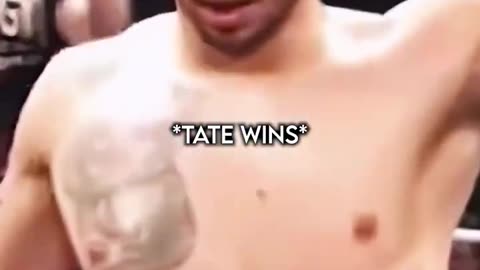 Tate Breaks Hand Mid Fight !