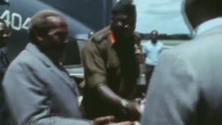 General Idi Amin Visits President Jomo Kenyatta In Kenya - November 1973 🇺🇬🇰🇪 #africa #dictator