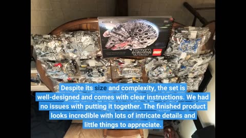Customer Feedback: LEGO Star Wars Ultimate Millennium Falcon 75192 - Expert Building Set and St...
