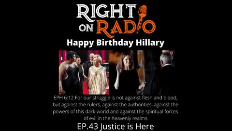 Right On Radio Episode #43 - Justice is Here (October 2020)