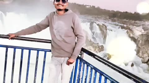Bhedaghat waterfall ll bhedaghat waterfall jabalpur ll bhedaghat waterfall jabalpur mp