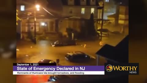 State of Emergency in New Jersey as Tornadoes and Floods Hit