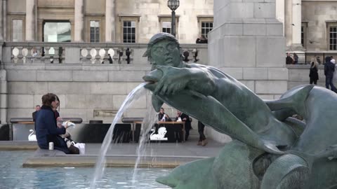 Trafalger Square Fountain London