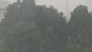 Heavy rain in Thailand