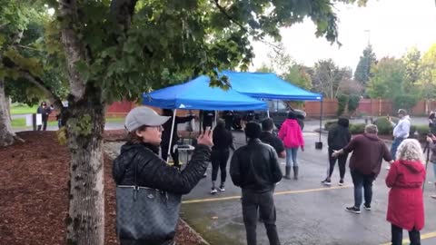 Raw Footage: At “The Church At Planned Parenthood” In Salem Oregon