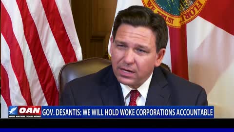 Gov. DeSantis: We will hold woke corporations accountable