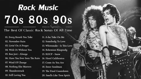 Greatest Hits Classic Rock 70s 80s 90s / The Best Classic Rock Of All Time