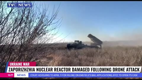 Ukraine War_ Zaporizhzhia Nuclear Reactor Damaged Following Drone Attack