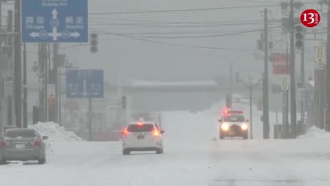 Heavy snowfall in Japan kills 17, injures dozens