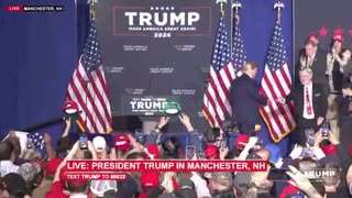 THE 45TH PRESIDENT OF THE UNITED STATES DONALD J. TRUMP SPEAKS IN NEW HAMPSHIRE – 4/27/2023