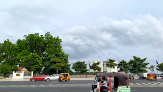 Traveler street in Phnom Penh