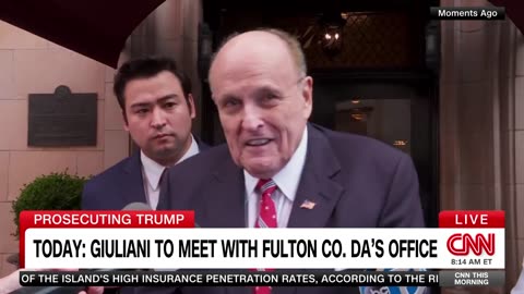 Patriot Rudy Giuliani says as he heads to Georgia to surrender.