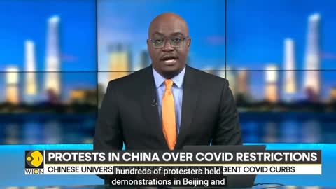 China protests live