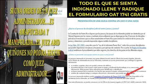 JUDICATURA DE PUERTO RICO A LA DERIVA Y A LA MERCED DE LOS GRANDES INTERESES CON TOTAL IMPUNIDAD