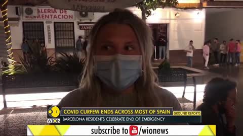 Spain: Barcelona residents celebrate end of emergency | COVID-19 | Latest World English News | WION