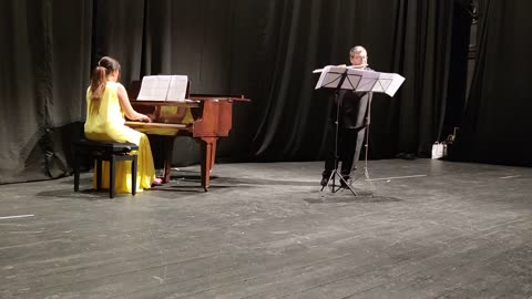 Концерт на флејта и пијано-Ајде слушај, слушаj-Штип Македонија Flute and Piano Duet September 06, 23