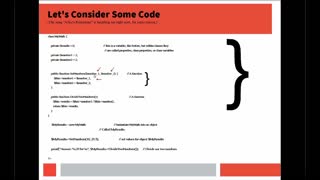 Entry Level Coding With PHP - Unit 9 - An OOP Review